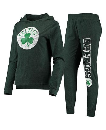 Concepts Sport Women s Kelly Green Boston Celtics Hoodie and Pants