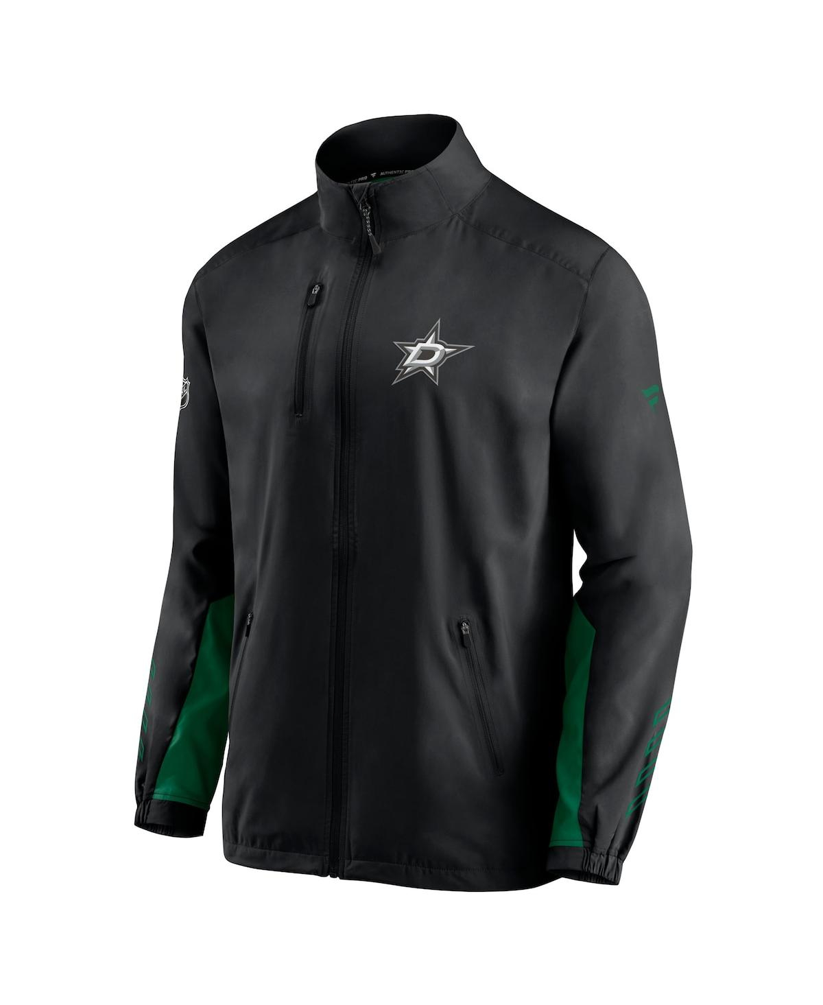 Men's FanaticsDallas Stars Authentic Pro Locker Room Rinkside Full-Zip Jacket - Black