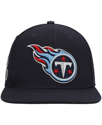 Men's Navy Tennessee Titans Logo II Snapback Hat