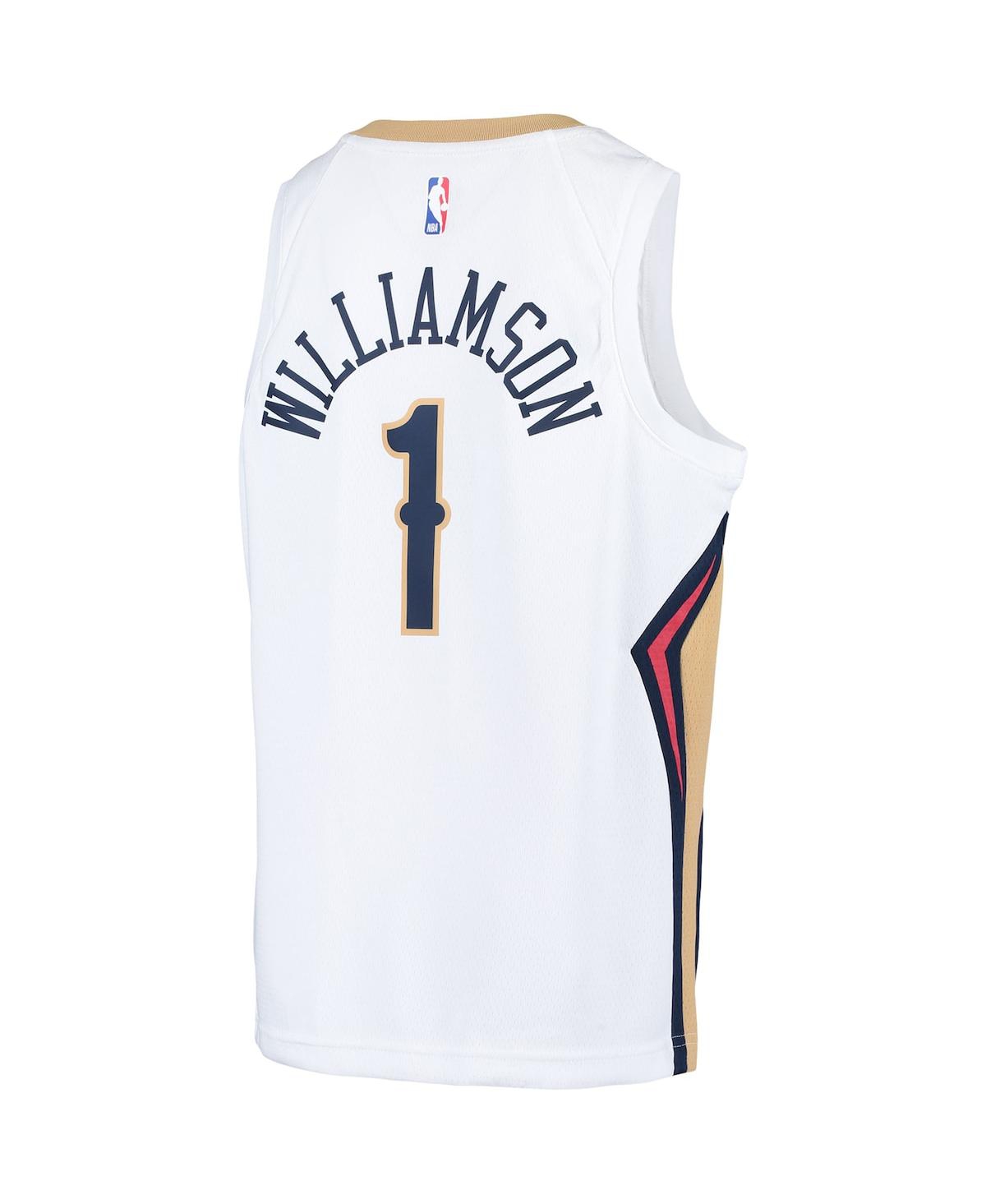 Big Boys Nike Zion WilliamsonNew Orleans Pelicans Swingman Player Jersey - Association Edition - White