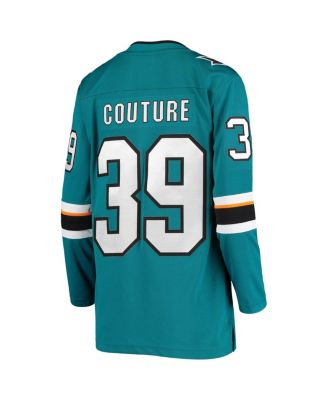 Women's Logan Couture Teal San Jose Sharks Breakaway Home Player Jersey
