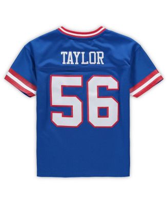 Preschool Boys and Girls Lawrence Taylor Royal New York Giants Retired Legacy Jersey