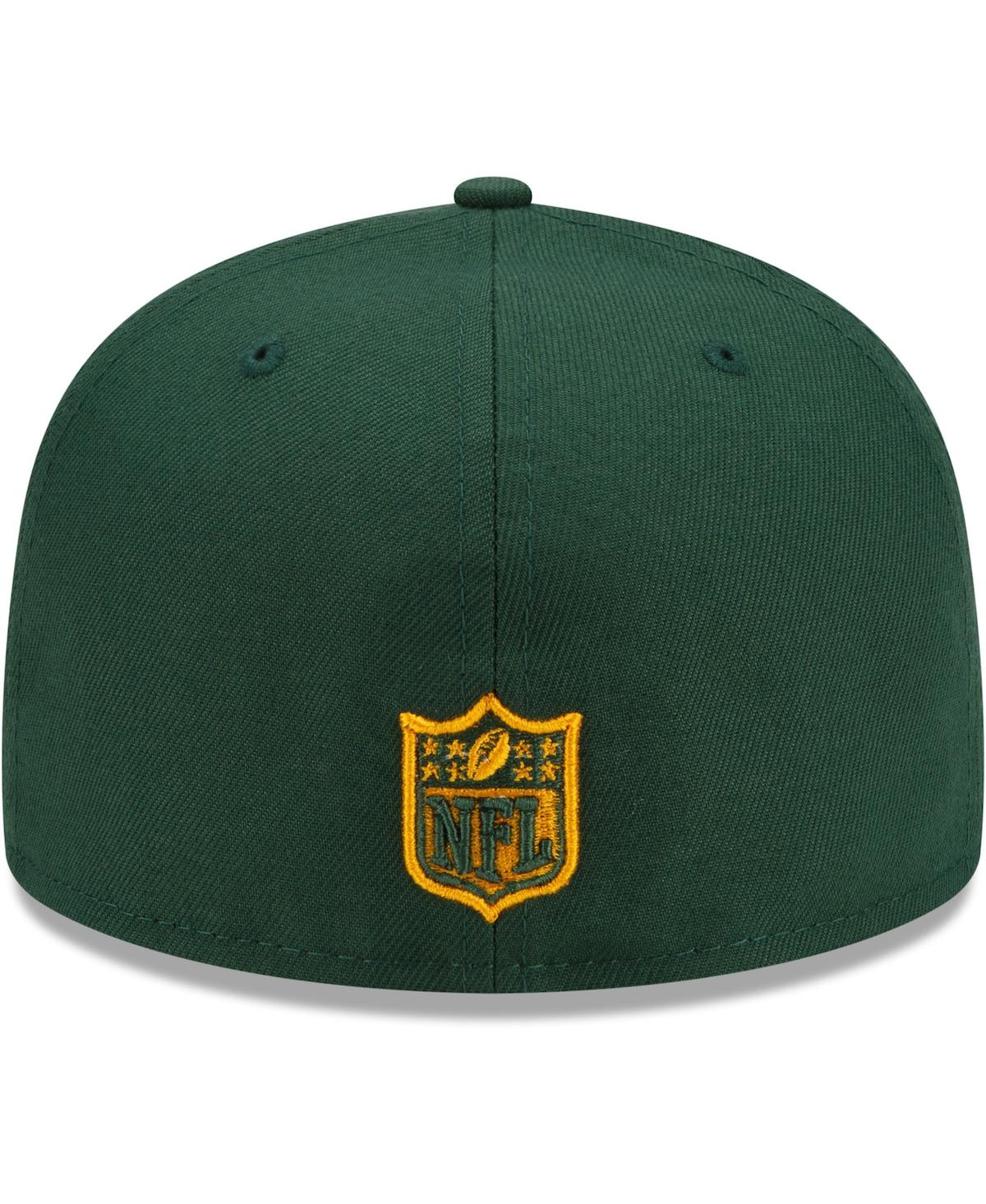Men's New EraGreen Bay Packers City Cluster 59FIFTY Fitted Hat - Green