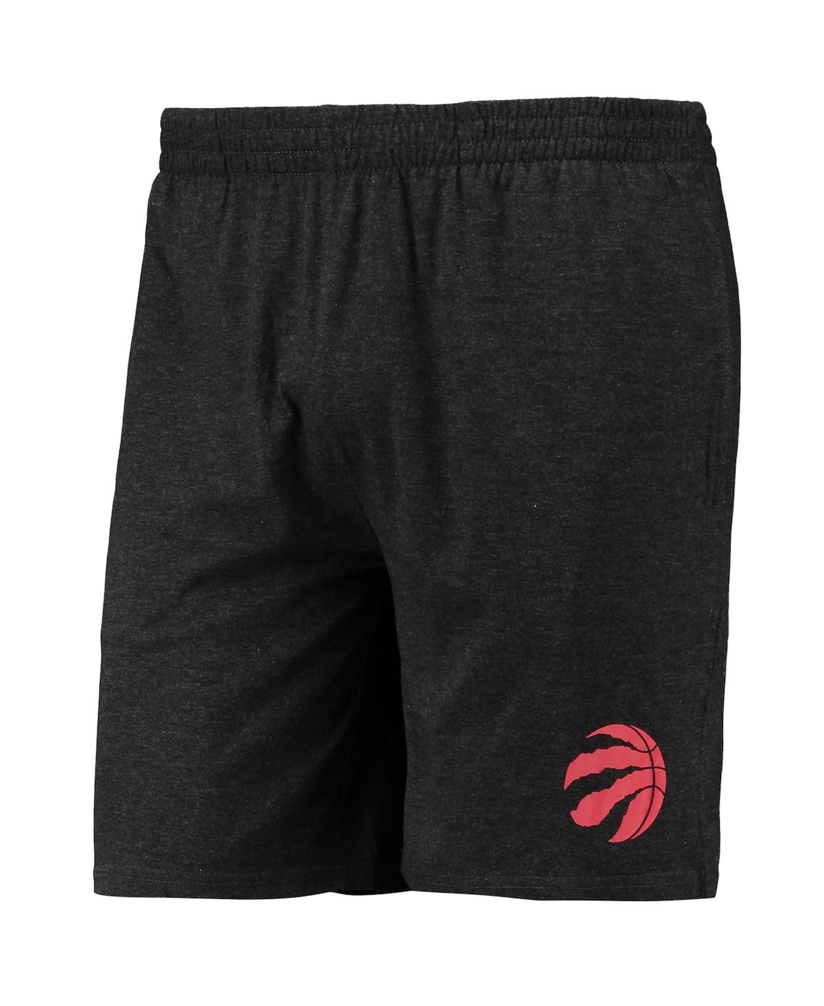 Concepts Sport Men's  Black, Red Toronto Raptors T-shirt And Shorts Sleep Set In Black,red