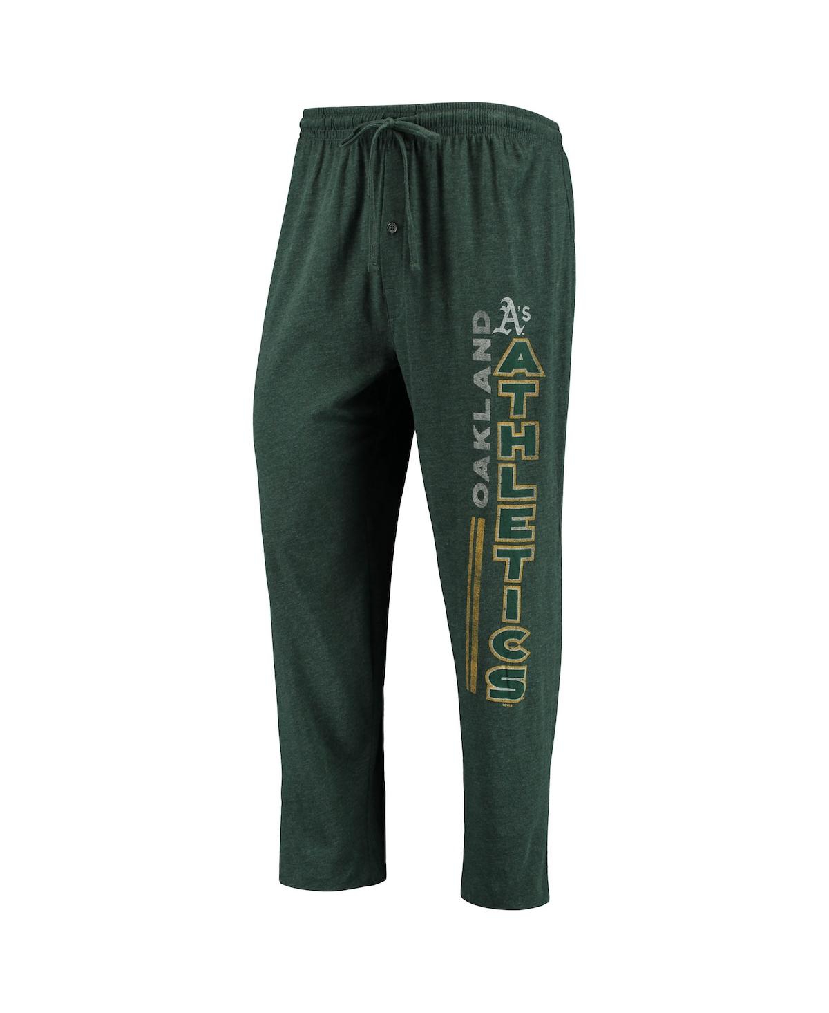 Shop Concepts Sport Men's  Green, Gold Oakland Athletics Meter T-shirt And Pants Sleep Set In Green,gold