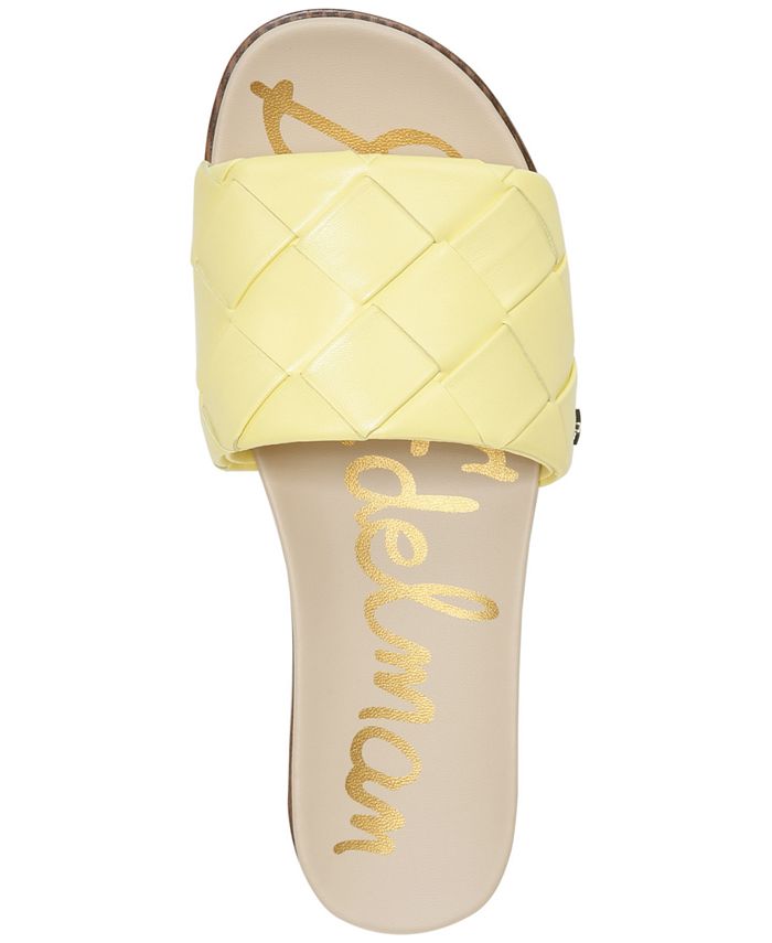Sam Edelman Women's Adaley Woven Platform Sport Slides & Reviews
