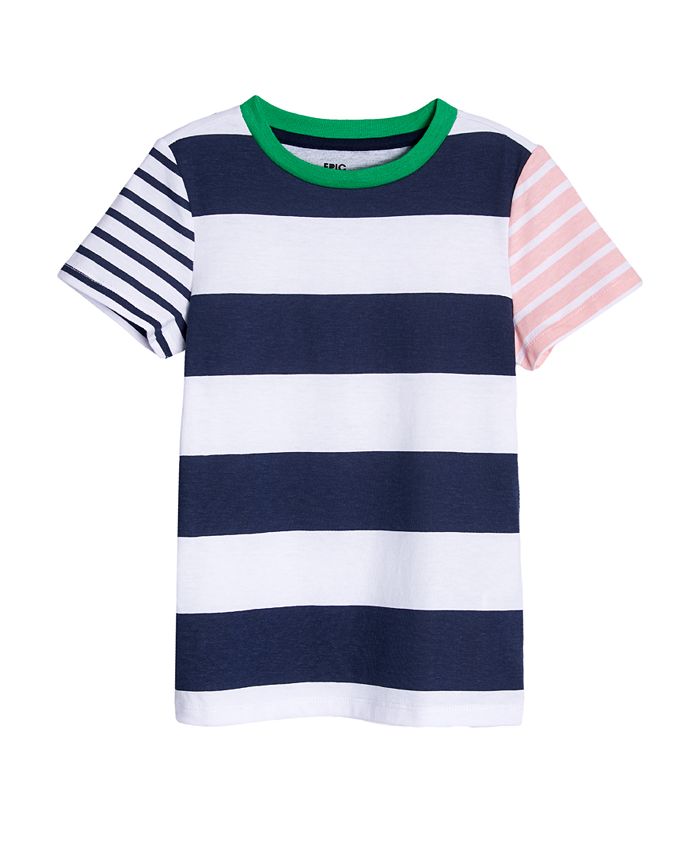 Epic Threads Toddler Boys Multi Stripe T-shirt - Macy's