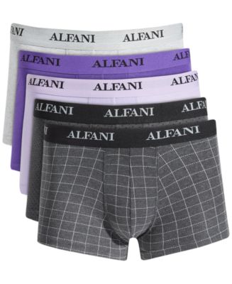 Alfani Men's 5-Pk. Patterned & Solid Trunks, Created for Macy's & Reviews -  Underwear & Socks - Men - Macy's
