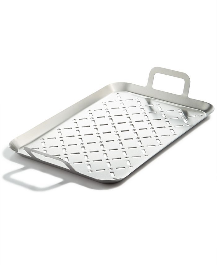 Martha Stewart Collection BBQ Stainless Steel Grill Topper, Created for Macy's Macy's