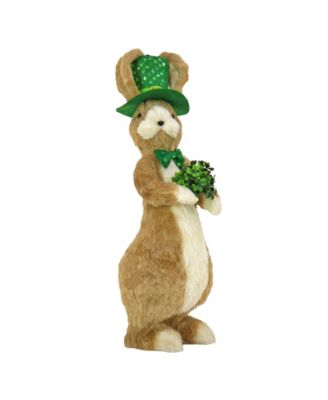 National Tree Company Handcrafted Rabbit Decoration, 16.9