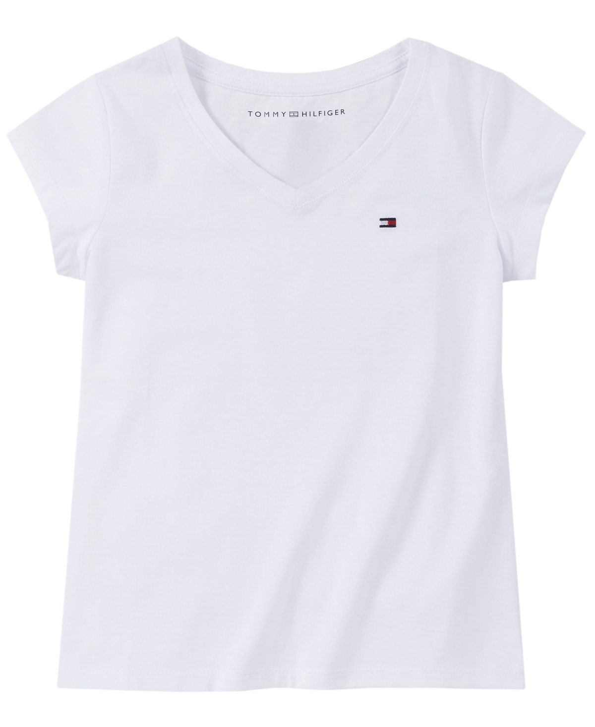 Tommy Hilfiger Toddler Girls Signature T-shirt In White