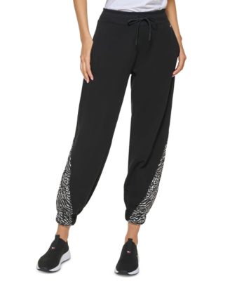 Animal-Print Relaxed-Fit Sweatpants