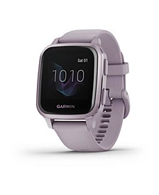 Unisex Venu Sq Orchid Silicone Band Smart Watch 40mm