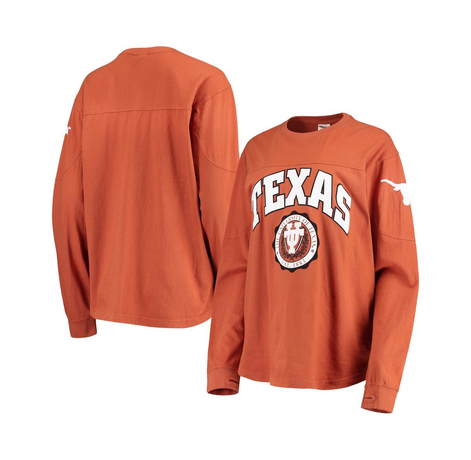 Women's Texas Orange Texas Longhorns Edith Long Sleeve T-shirt