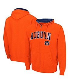 Men's Orange Auburn Tigers Arch Logo 3.0 Full-Zip Hoodie