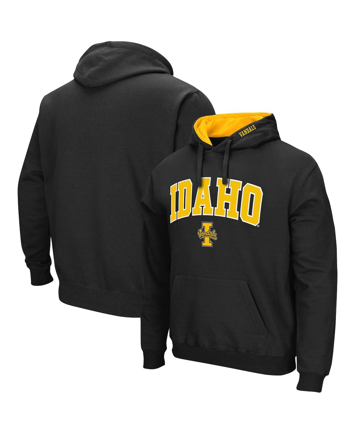 Colosseum Black Idaho Vandals Arch And Logo Pullover Hoodie In Black