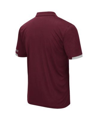 Men's Maroon Montana Grizzlies Logo Santry Polo Shirt