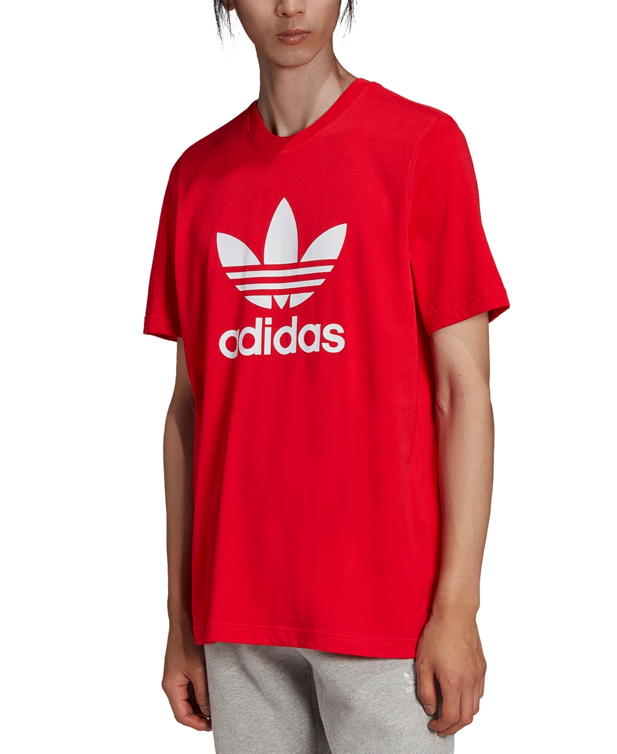 Adidas ModeSens | T-shirt Originals Men\'s In Night Originals Indigo,wht Trefoil
