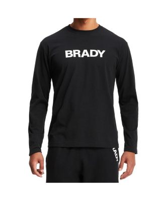 Men's Black Wordmark Long Sleeve T-shirt