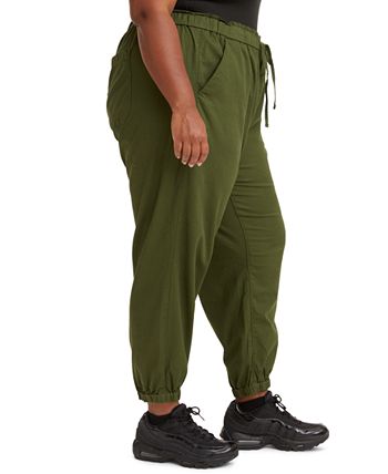 Levi's Trendy Plus Size Off Duty Jogger Pants & Reviews - Pants ...