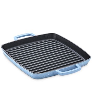 Martha Stewart Collection CLOSEOUT! Enameled Cast Iron 12 Fry Pan, Created  for Macy's - Macy's