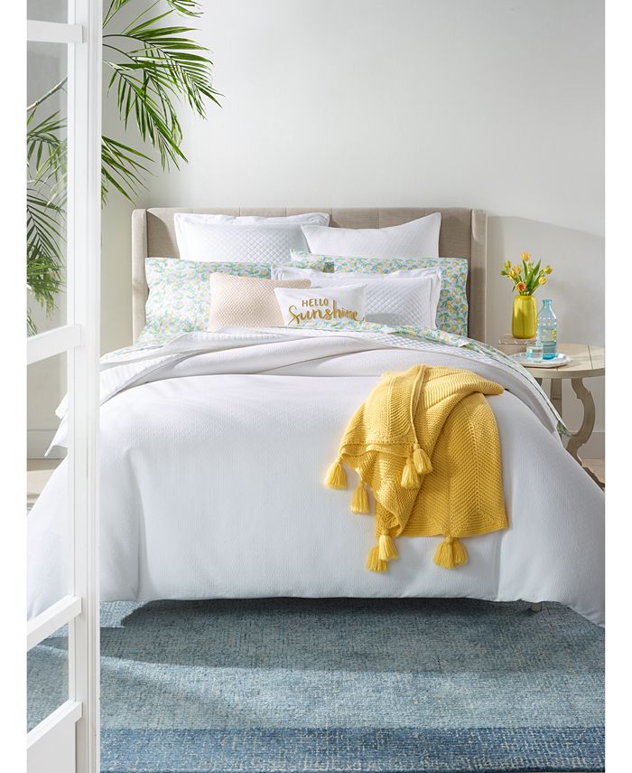 Charter Club Lemons 4Pc. California King Sheet Set, Created for Macy's