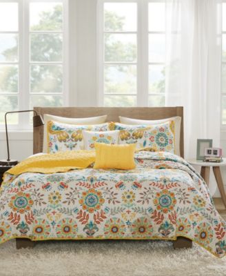 Intelligent Design - Nina 4-Pc. Twin/Twin XL Coverlet Set