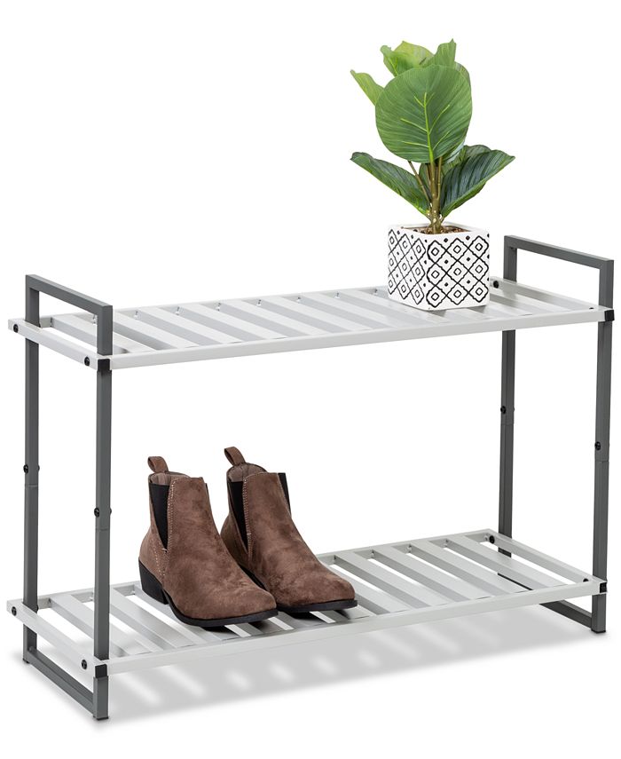 Honey Can Do 2Tier Tubular Metal Shoe Rack Macy's
