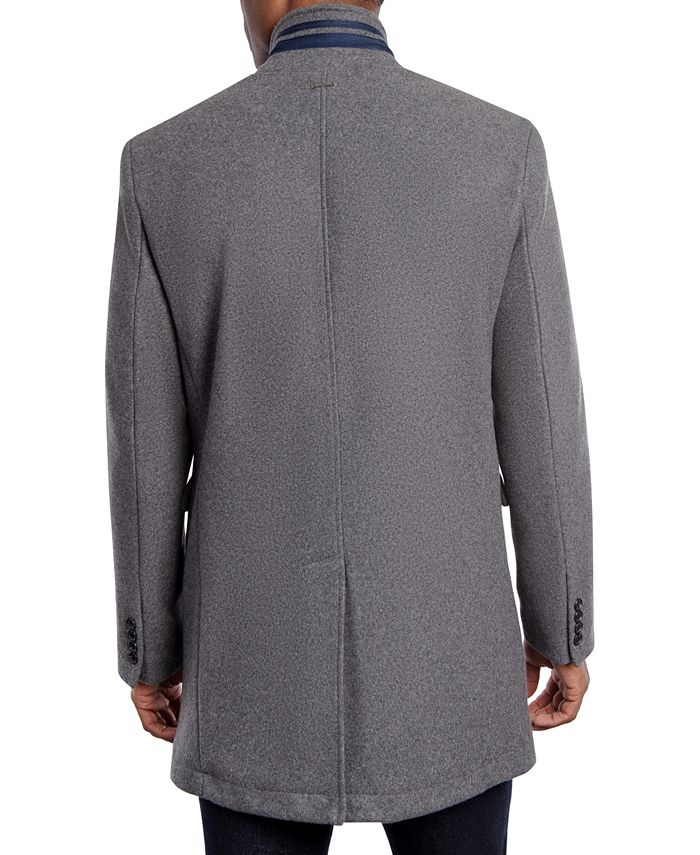 Michael Kors Men's Ghent Slim-Fit Overcoat & Reviews - Coats & Jackets ...