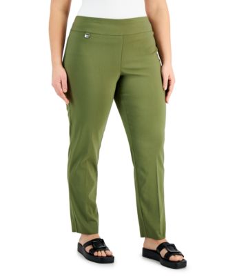 Alfani Plus Size Tummy-control Pull-on 