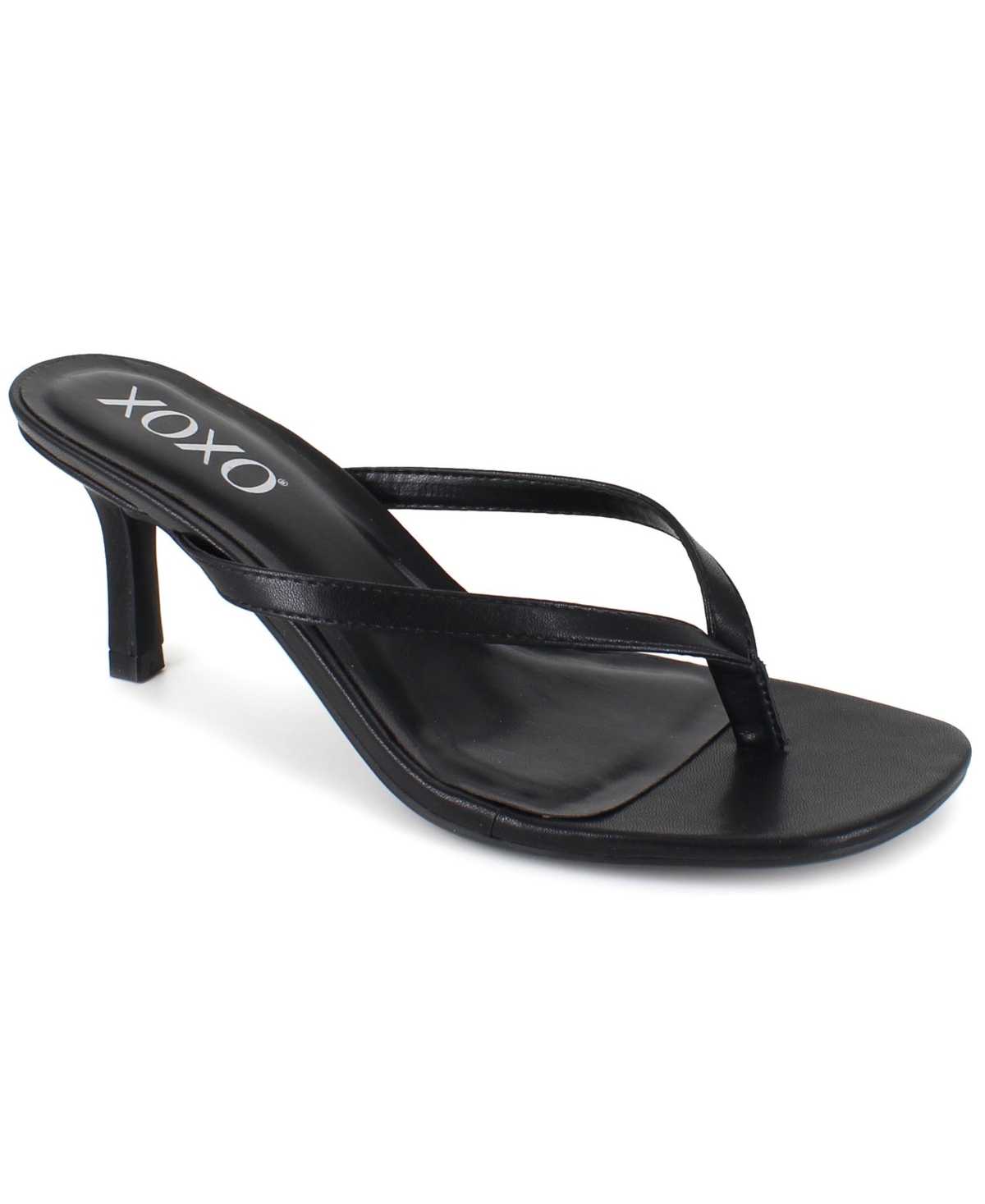Xoxo Women's Gem Thong Dress Sandals Women's Shoes In Black | ModeSens