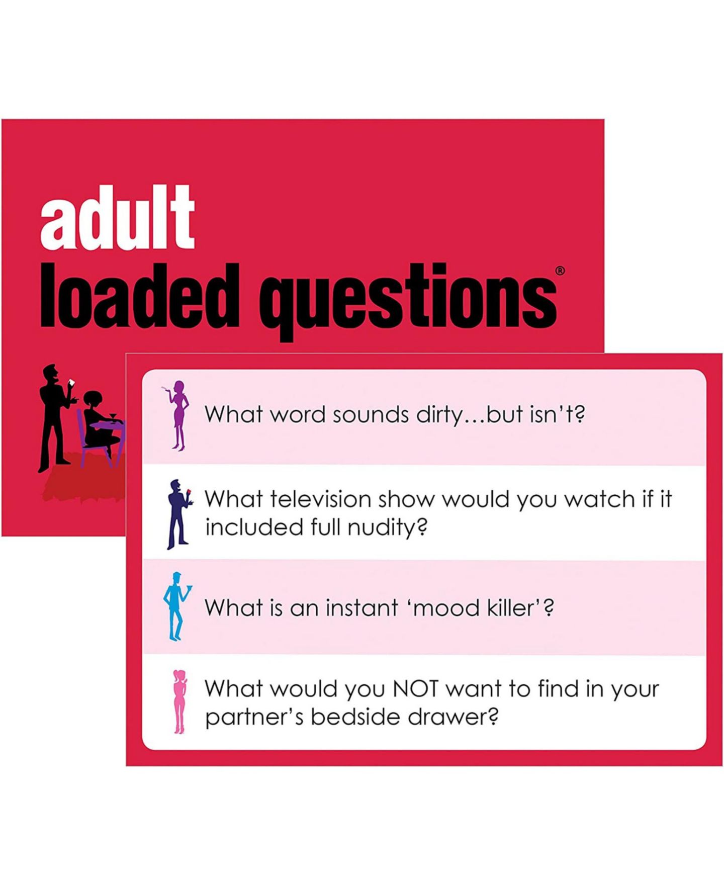 Детская настольная игра All Things Equal Adult Party Loaded Questions Board Game, Ages 17+ — фото 5