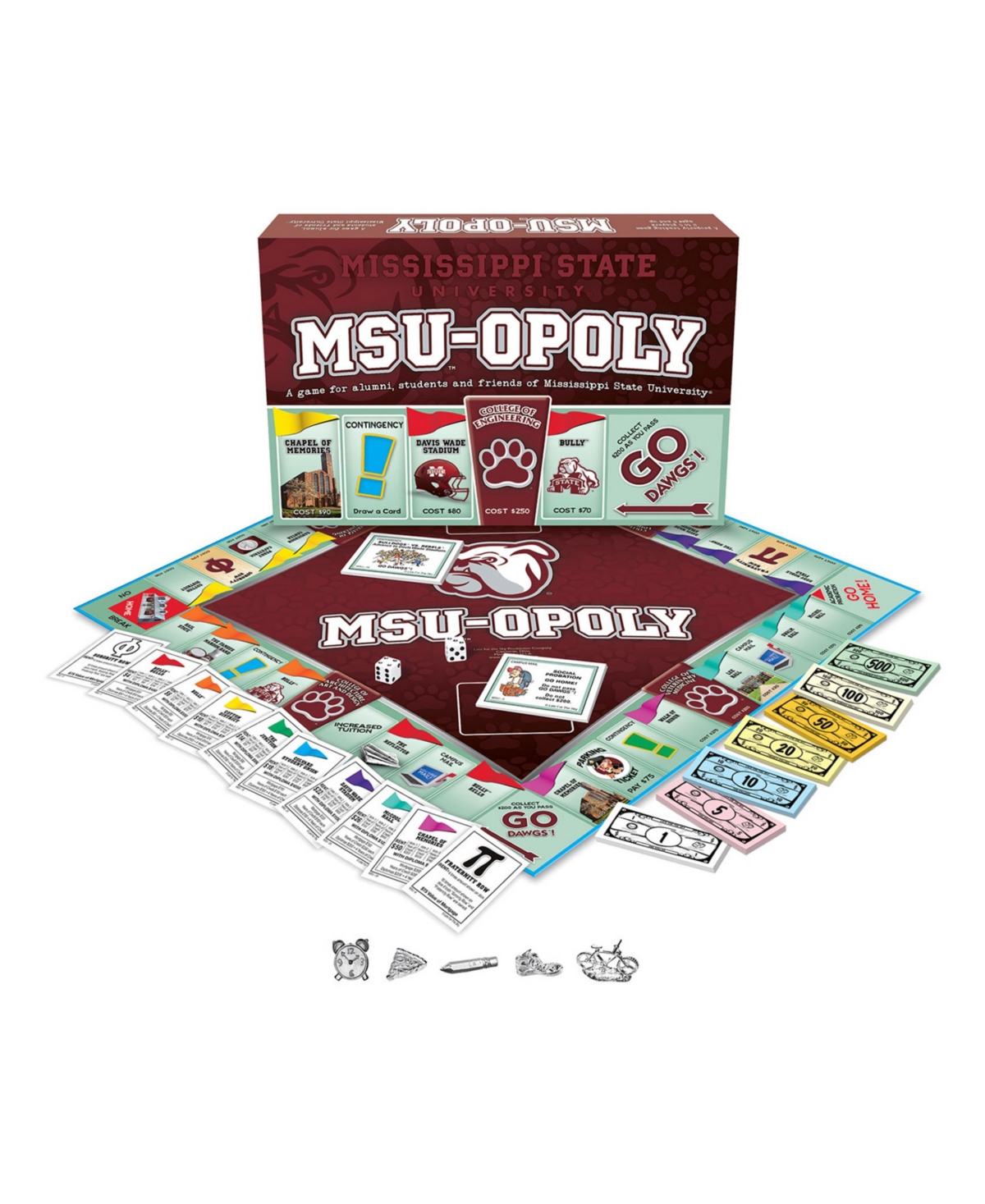 Late For The Sky Kids' Msu-opoly Board Game In Multi