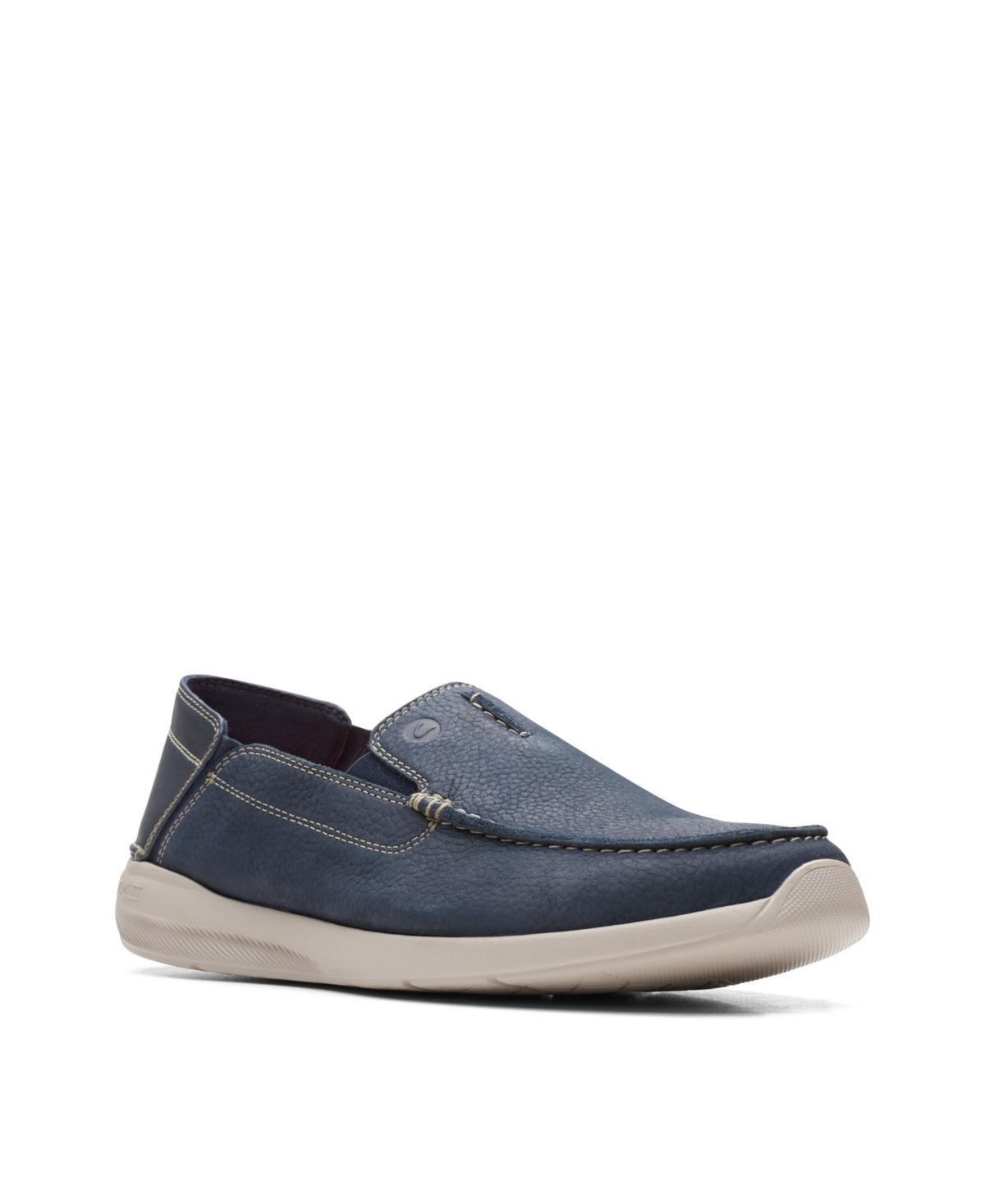 Clarks Men's Gorwin Step Slip On Loafer Shoes Men's Shoes In Blue