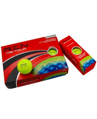 Rzn Ms-Tour Yellow Golf Ball, Box of 12