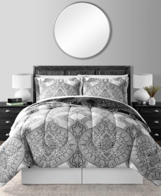 Sunham - Ogee Damask Comforter Set
