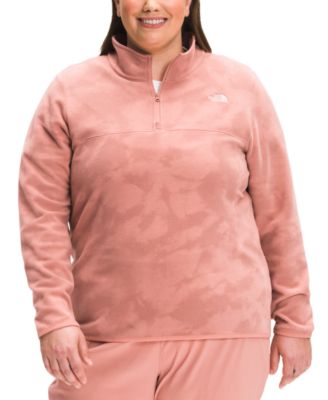 north face glacier quarter zip pullover