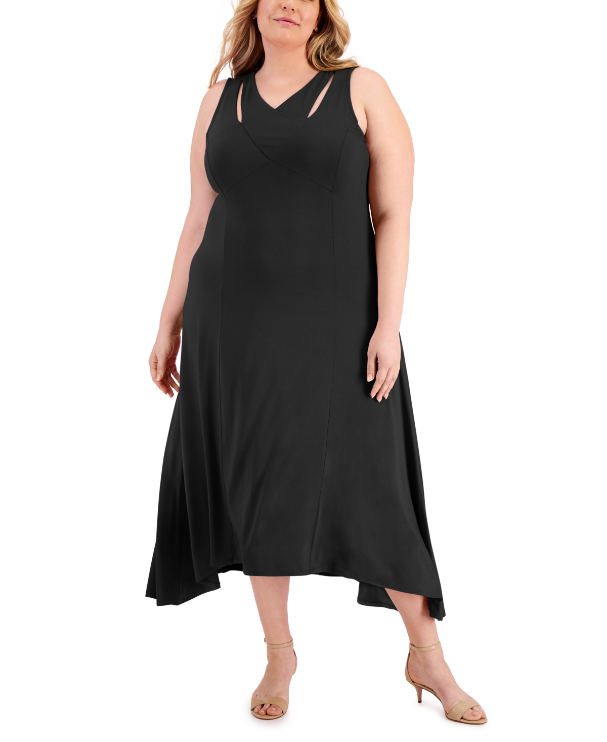 Jm collection plus size top dresses