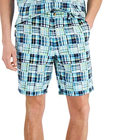 Men's Plaid Patch Shorts, Created for Macy's 