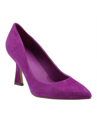 macys purple pumps