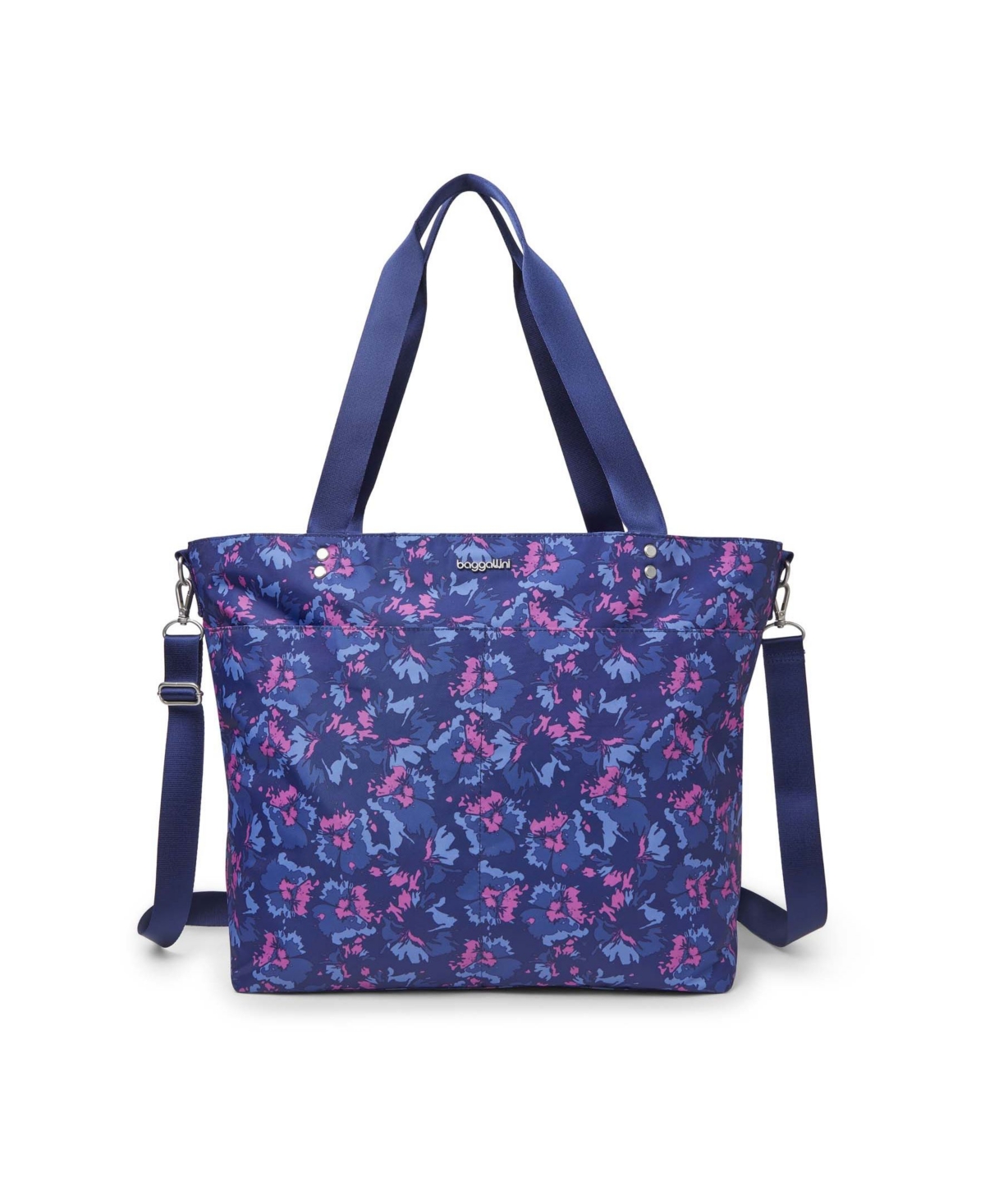 Baggallini Extralarge Carryall Tote In Navy Garden ModeSens