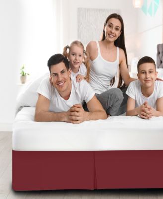 Premium 14" Tailored Drop Bedskirt, Queen