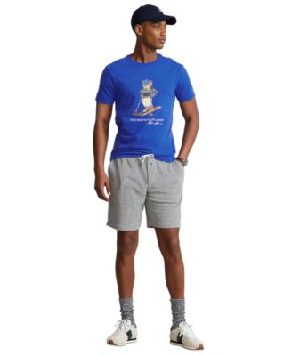 Polo Ralph Lauren Men's Custom Slim Fit Ski Polo Bear T-Shirt