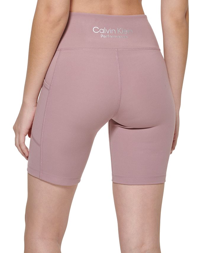 Calvin Klein Women's High Waisted Bike Shorts Macy's