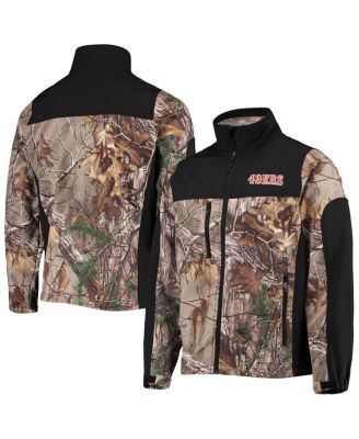 Men's Realtree Camo/Black Dallas Cowboys Hunter Softshell Full-Zip Jacket