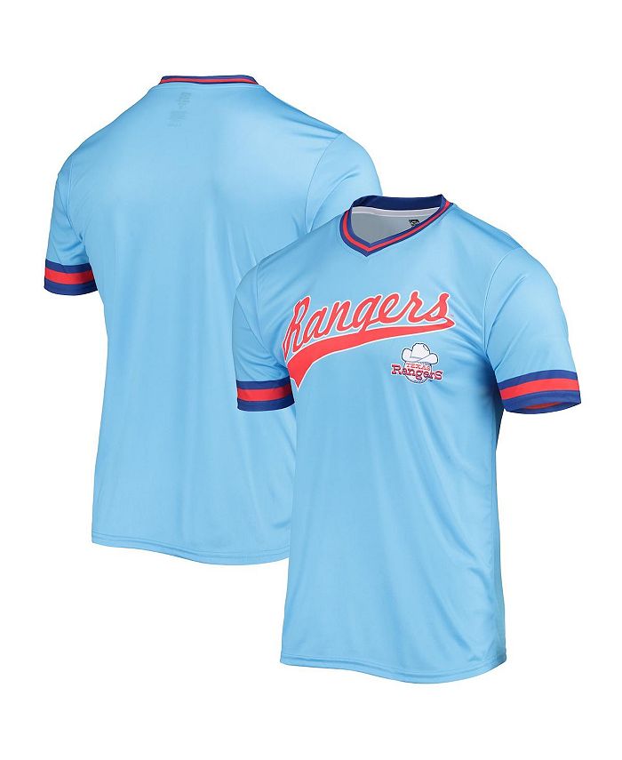 Stitches Men's Blue, Royal Texas Rangers Cooperstown Collection V-Neck Team  Color Jersey - Macy's