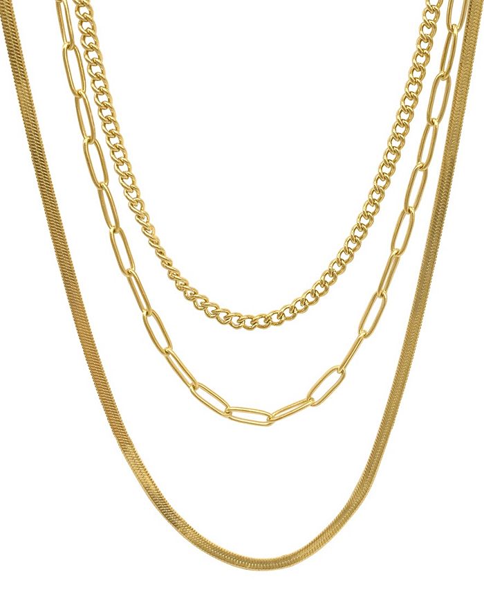 Macy's clearance herringbone necklace