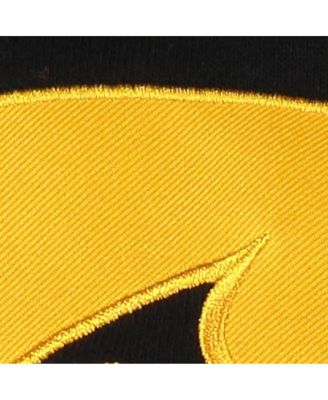 Women's Black Iowa Hawkeyes Big Logo Pullover Hoodie