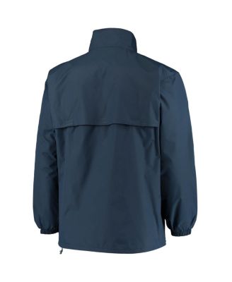 Men's Navy Chicago Bears Triumph Fleece Full-Zip Jacket