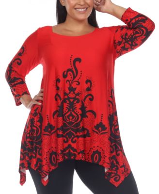 Plus Size Yanette Tunic Top